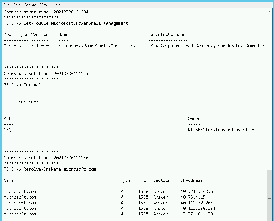Log PowerShell Commands | The Network Logician